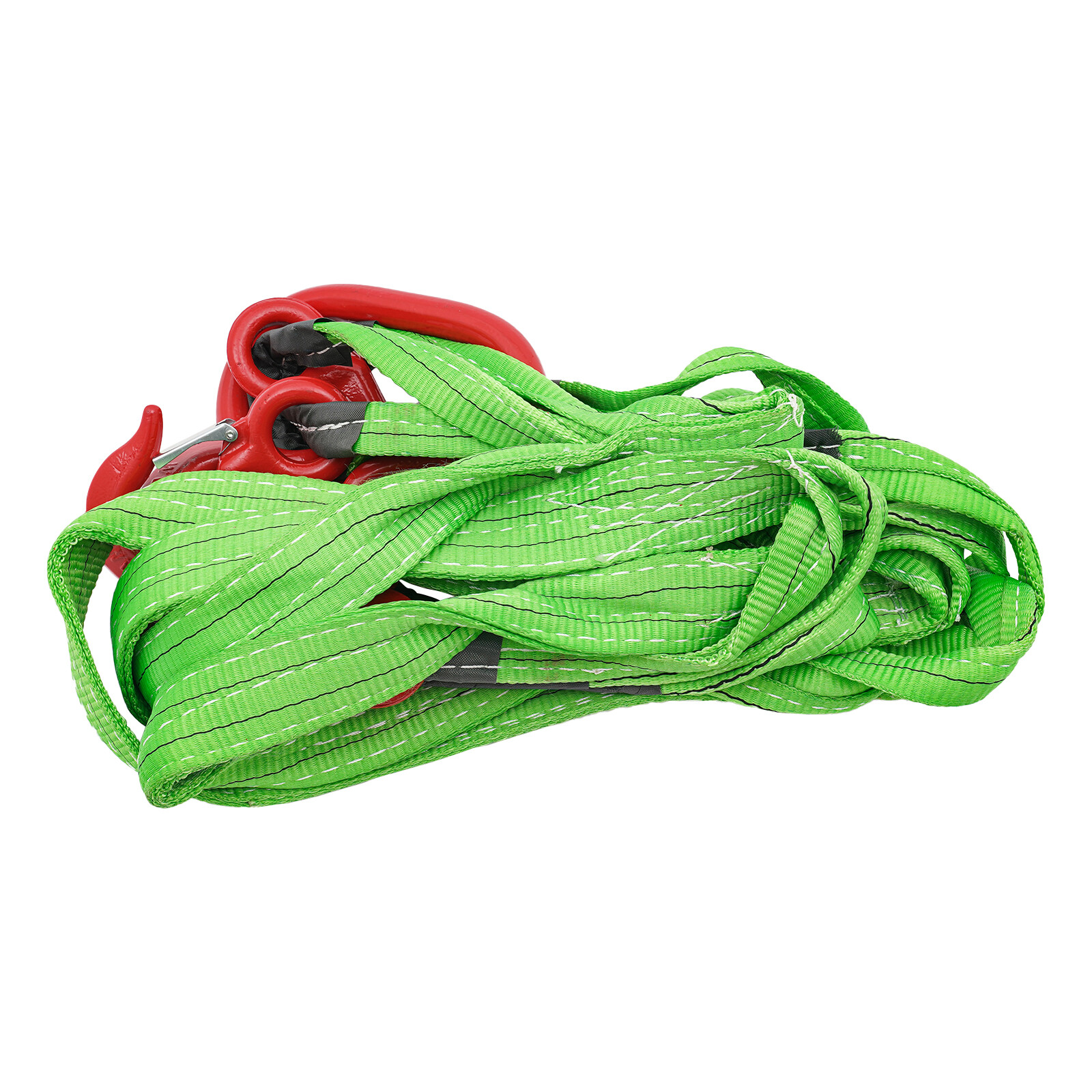 6T/13227 lbs 4.9ft 2.17in Chain Sling Polyester Lifting Sling with 4 Hooks NEW