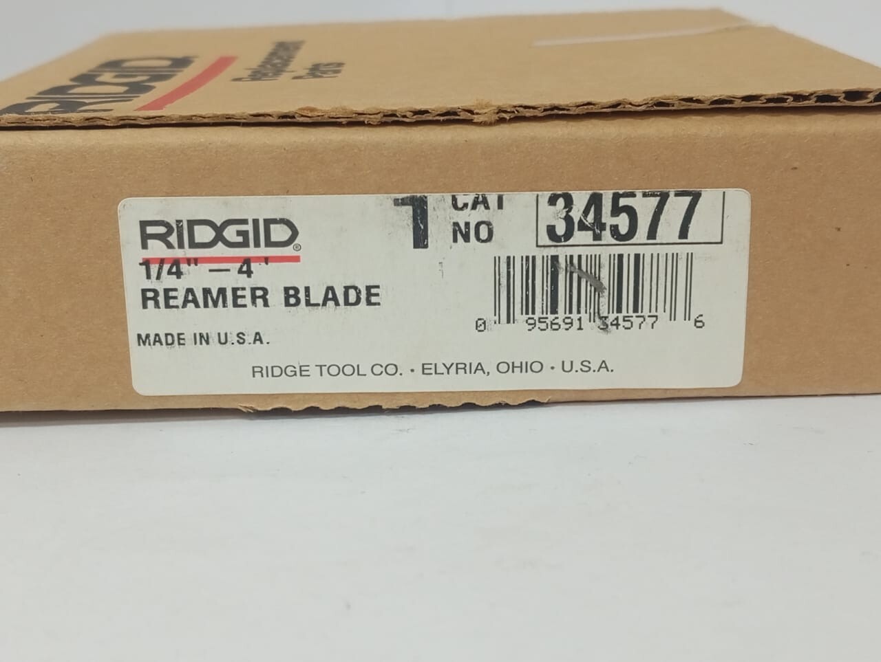 RIDGID / REAMER BLADE / 34577 / 1/4″-4″