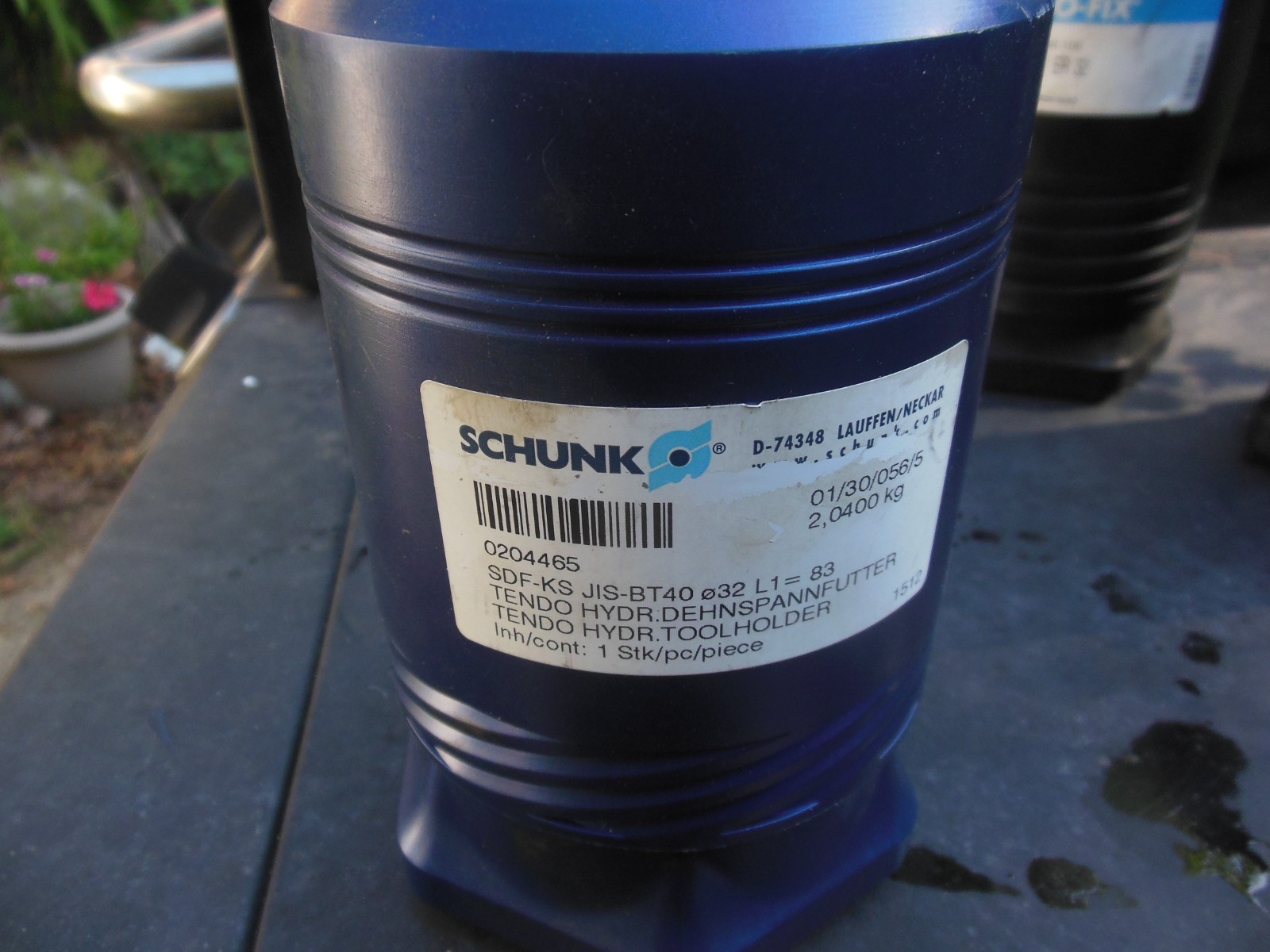 Schunk TENDO P Hydraulic Expansion Toolholder 0204465