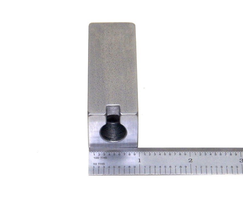 12 Oz Steel 1/2″ Dome Nut Plate Bucking Bar W/ Cleco Clearance Aviation (4-3-5)