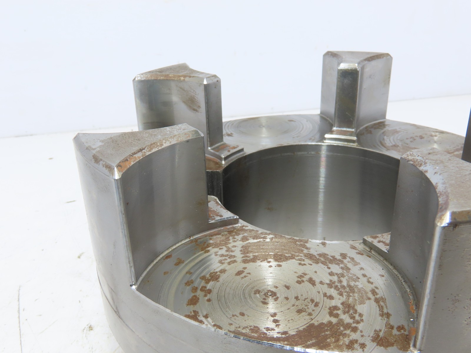 Rotex KTR Size 90 Flexible Curved Jaw Hub Shaft Coupling Steel Half 95 MM Bore