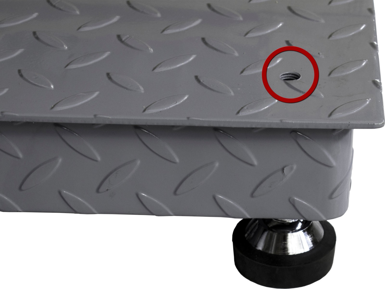 Platform Scale 80×80 cm 600 kg Calibrated 200 g Storage Scale for Crates Barrels Scales