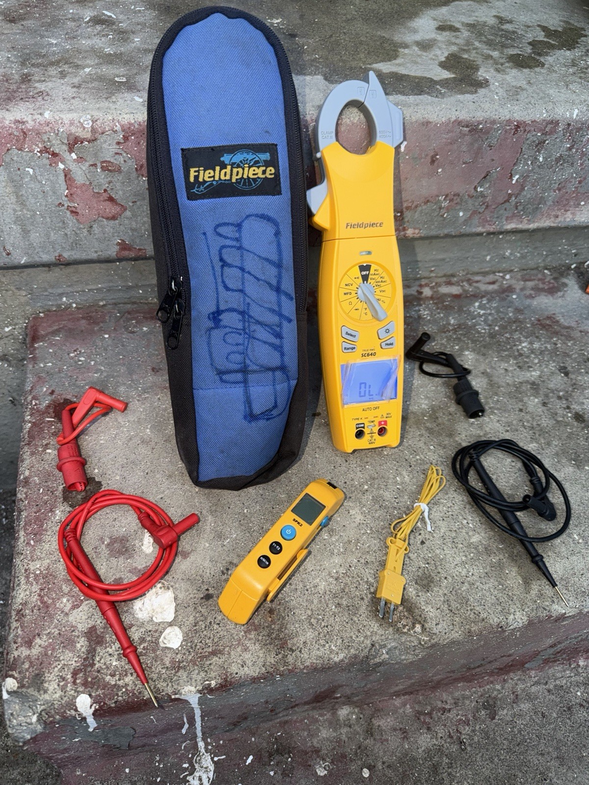 Fieldpiece Sc640 Digitalclampmeter, Trms, 400A, 600Vac+spk2