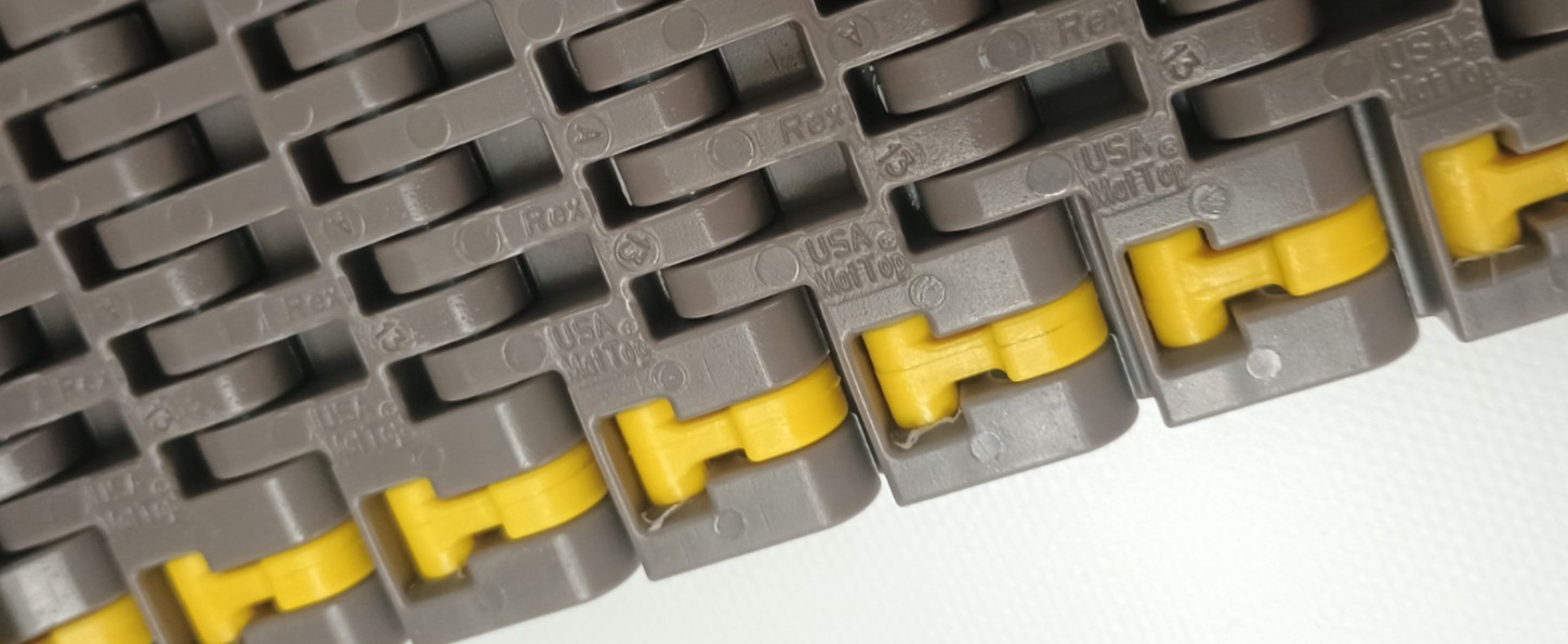 Rexnord HP8505‑7.5IN_MTW MatTop Chain, MPN 10028444, New, 10 ft