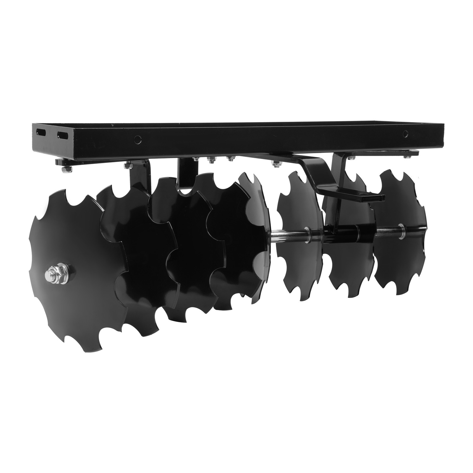 Disc Harrow 11″ Steel Tow Behind For universal Tractor Sleeve Hitch Attachment