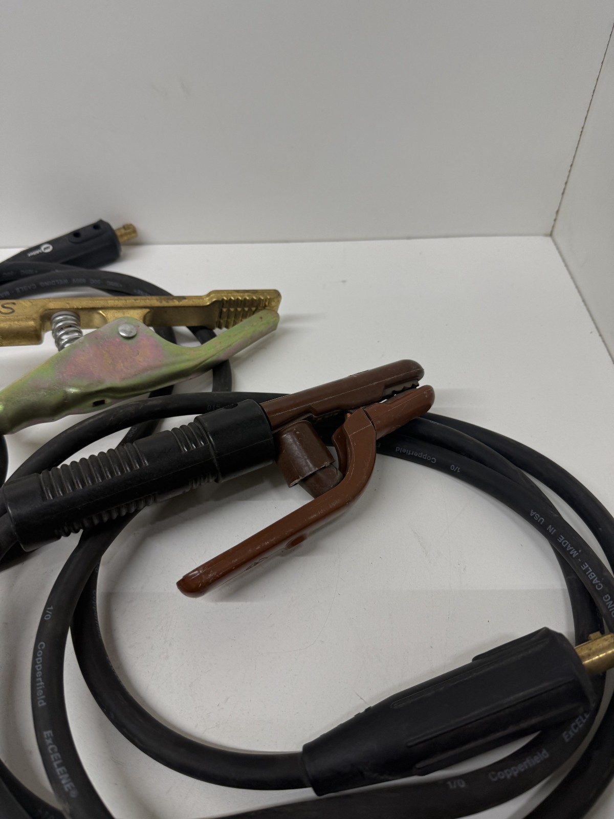 Jackson Clamp Stick Holder GC-5 Ground Flex-A-Prene Welding Cable