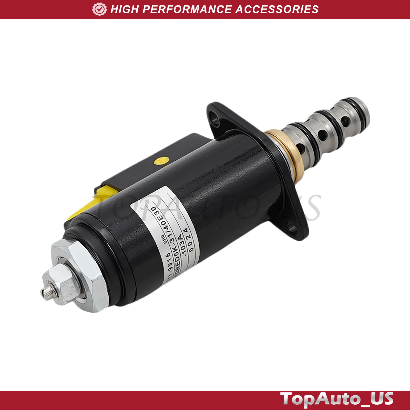 1119916 111-9916 KDRDE5K/31/40E30 Solenoid Valve 24V Fits CAT E200B E320D E320C