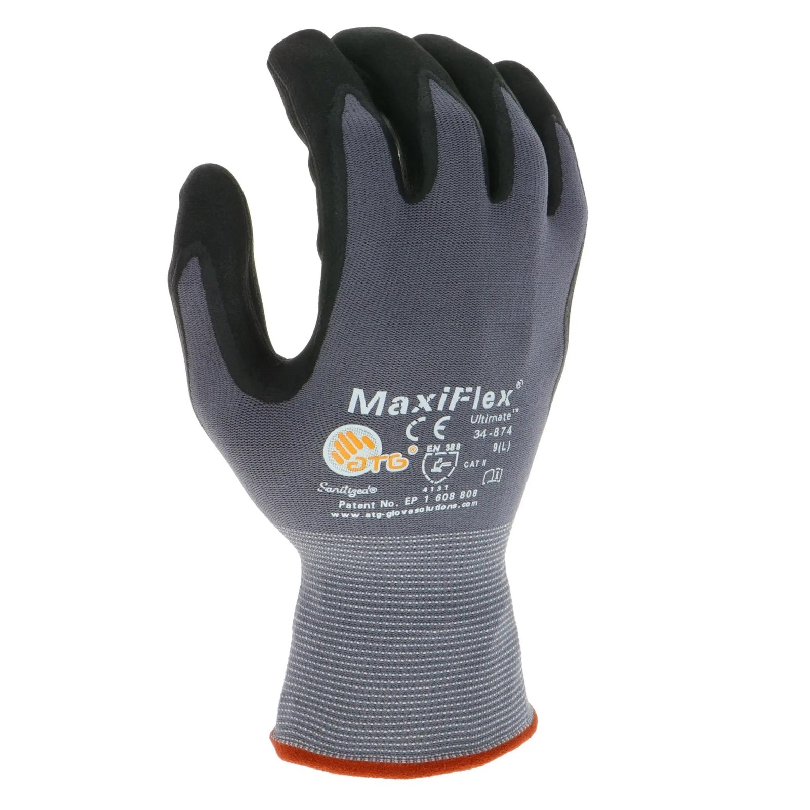 PIP 34-874L Gloves N/A Nitrile MicroFoam Grip 360 Breathability Size L