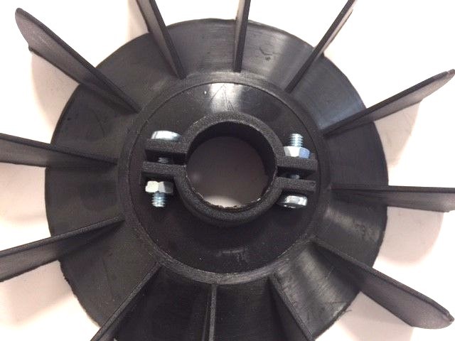 Plastic Fan for Electric Motor Inner Dia 23mm Out Dia 145mm Frame 80