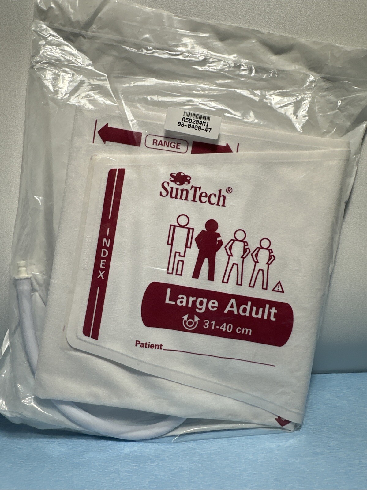 SunTech Large Adult (31-40CM) Blood Pressure Cuff REF 98-0400-47