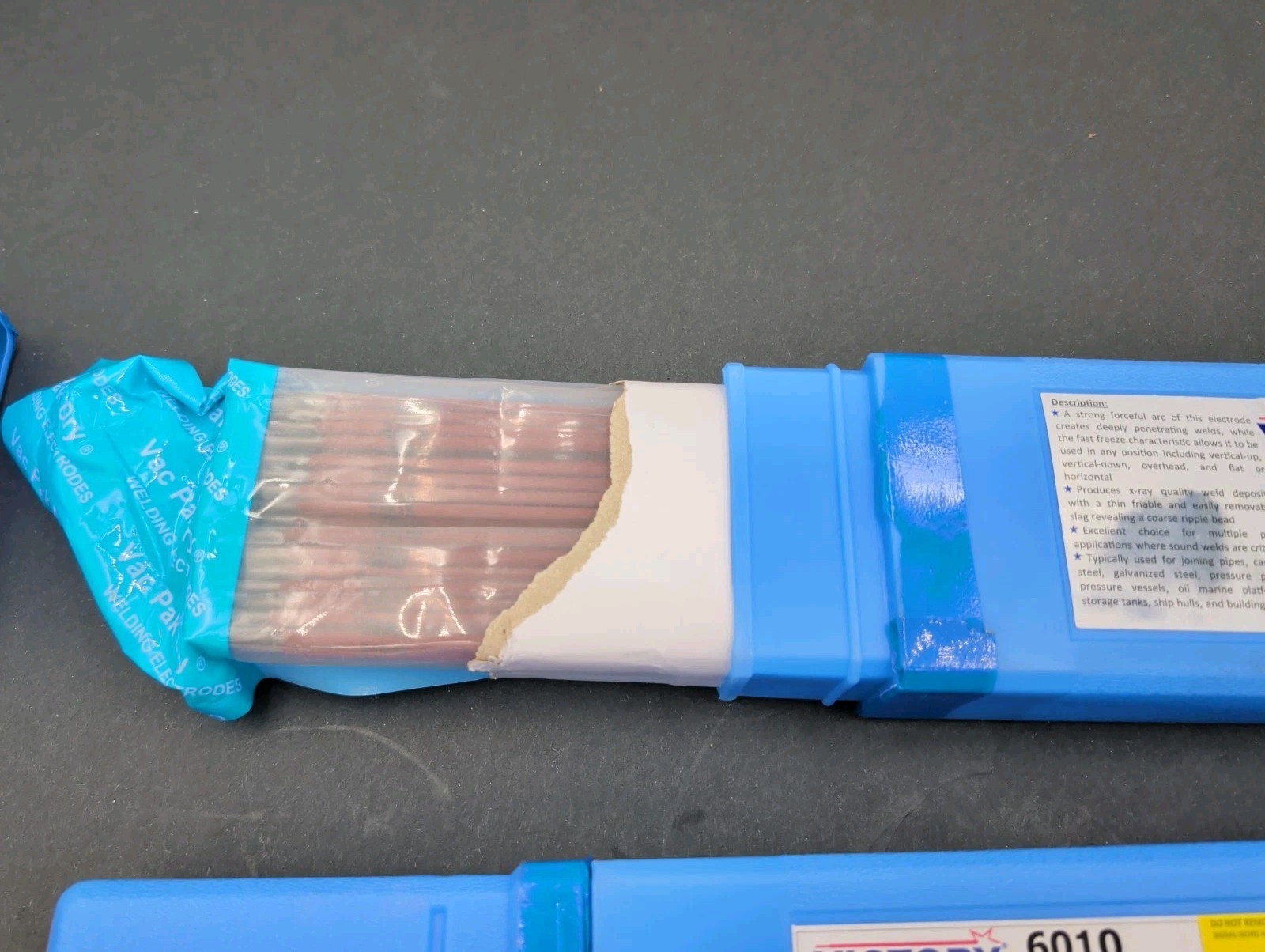 E6010 3/32″ 5Ibs Stick Welding Electrode 6010 Welding Rods 2 Packs 5Ibs