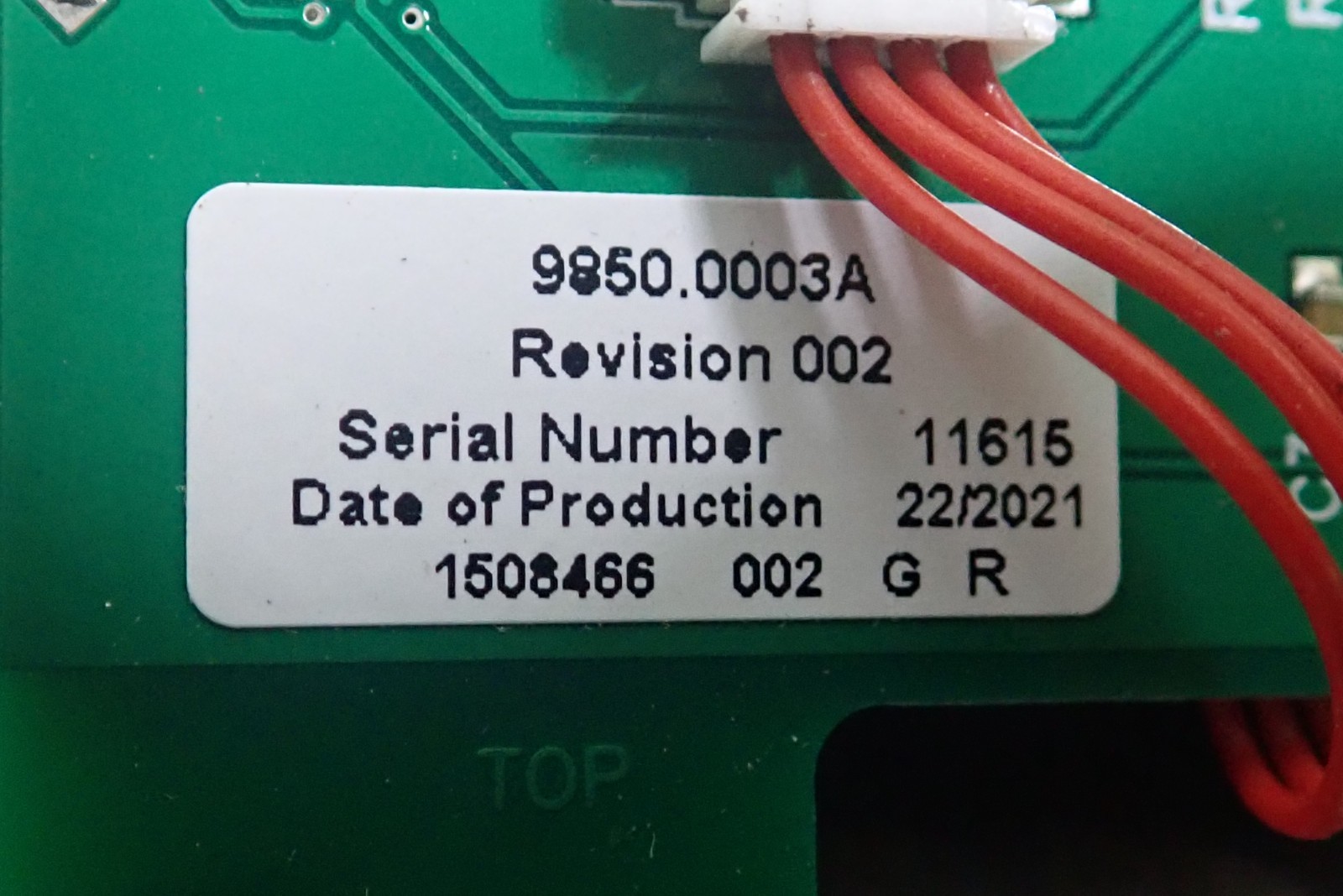 Thermo MD Adapter Board PCB VAS 9850.0103A w/ Nanotec Munich Stepper Motors