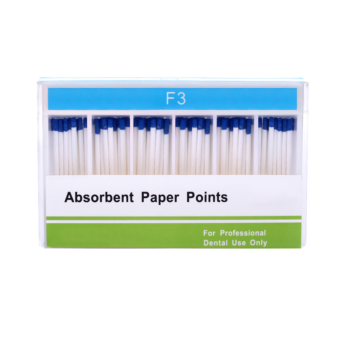 AZDENT Dental EndoGutta Percha Points/Root Canal Absorbent Paper Points F1 F2 F3