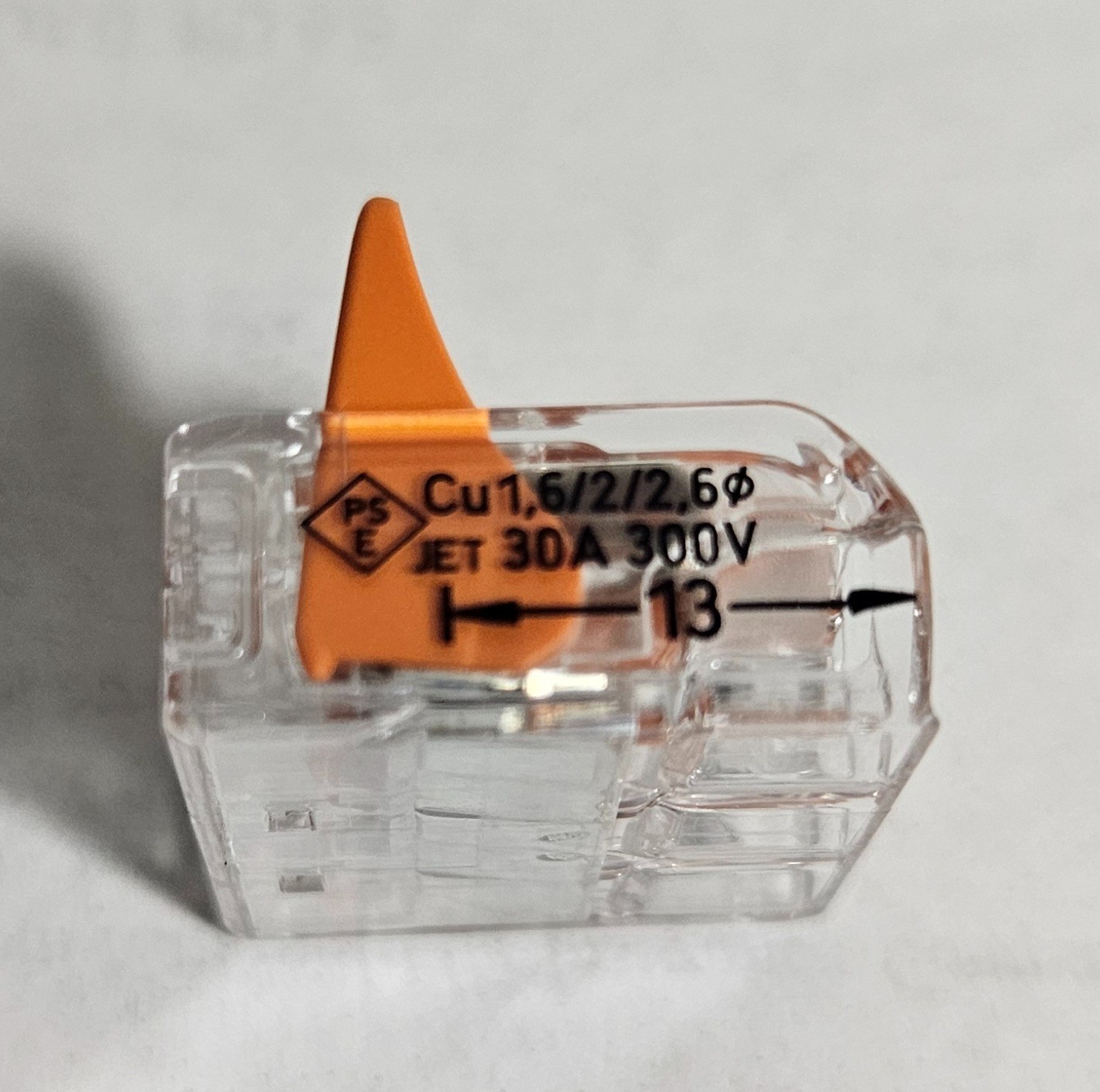 30 Pack Wago 221-613 Lever-Nuts 10 AWG 3 Conductor Compact Wire Connectors NIB