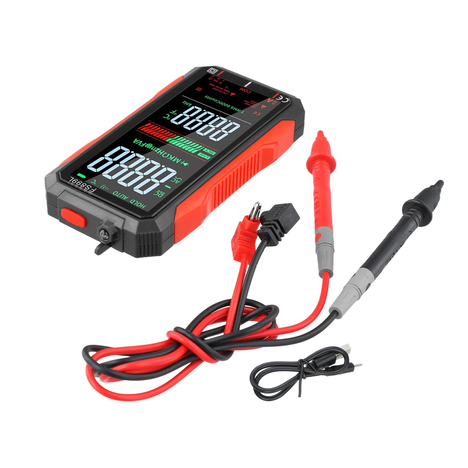 FS899L 6000 Counts Smart Multimeter Rechargeable Built in 200mAh