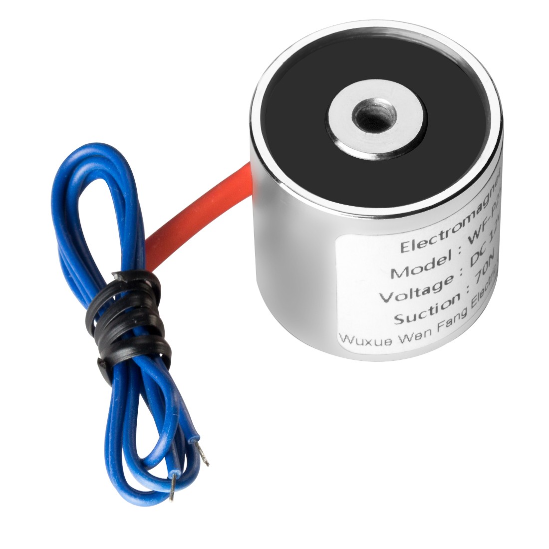 12VDC 70N 0.13LB/61g Electric Lifting Magnet Electromagnet Solenoid Lift Holding