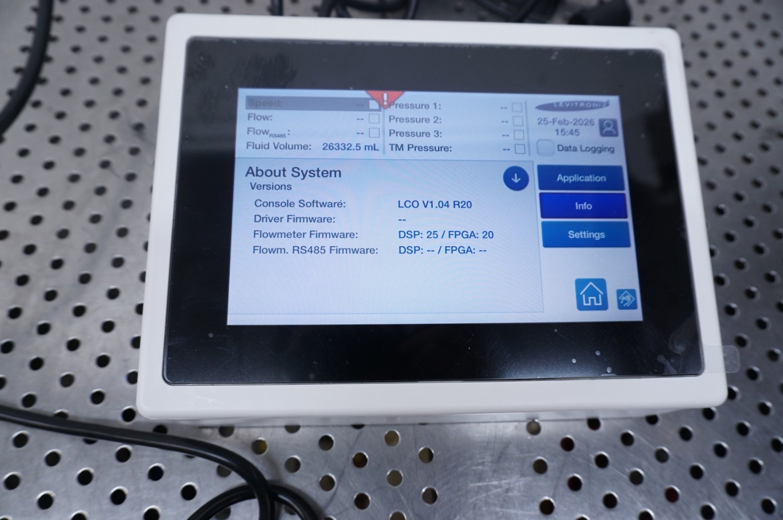 Levitronix PuraLev Fluid Handling Console LCO-i100