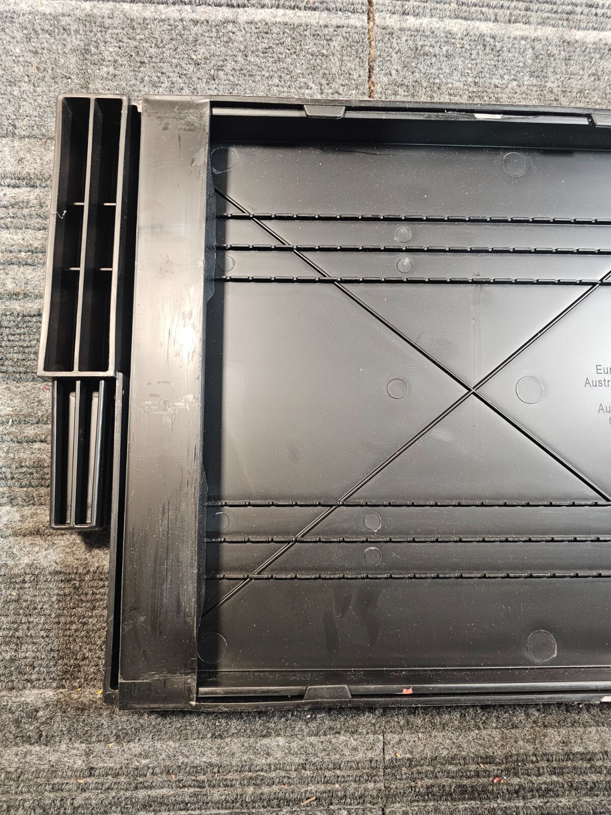 Safe Strap 0774-003 Adjustable 12″ H Black Plastic Pallet Guard
