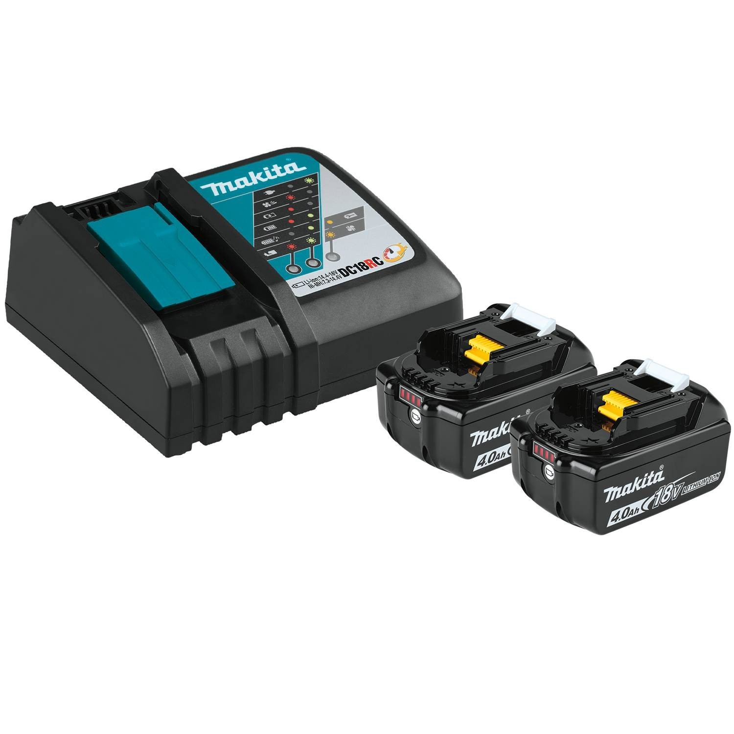 Makita 18V LXT Lithium-Ion Battery and Charger Starter Pack 4.0Ah