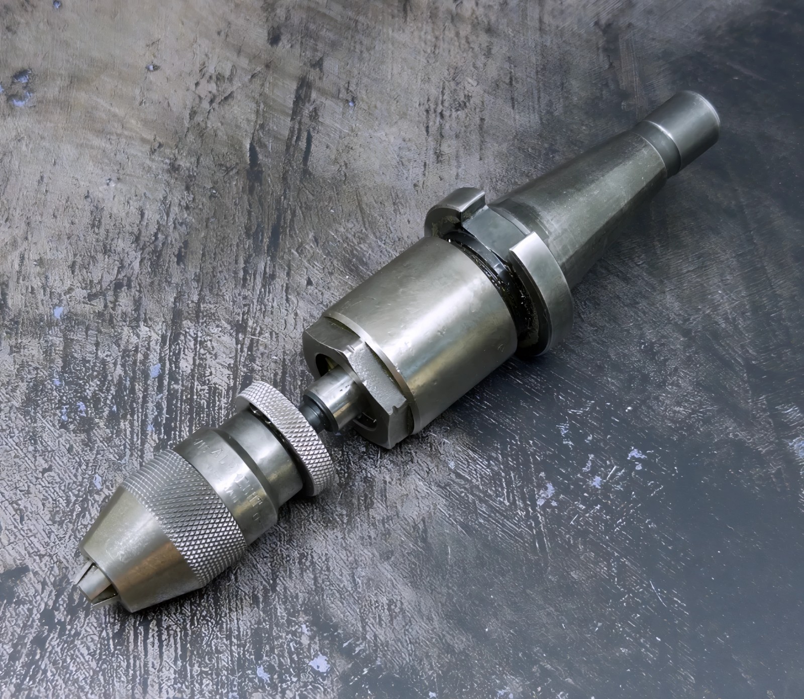 ALBRECHT KEYLESS DRILL CHUCK – 0 to 5/16″ + PARLEC QC30 DA180 COLLET CHUCK