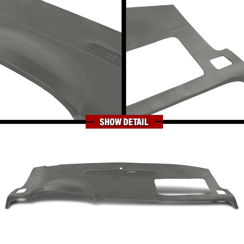 TPE Dash Cap Overlay 07-14 Chevy Tahoe Suburban Silverado for GMC Yukon Sierra G