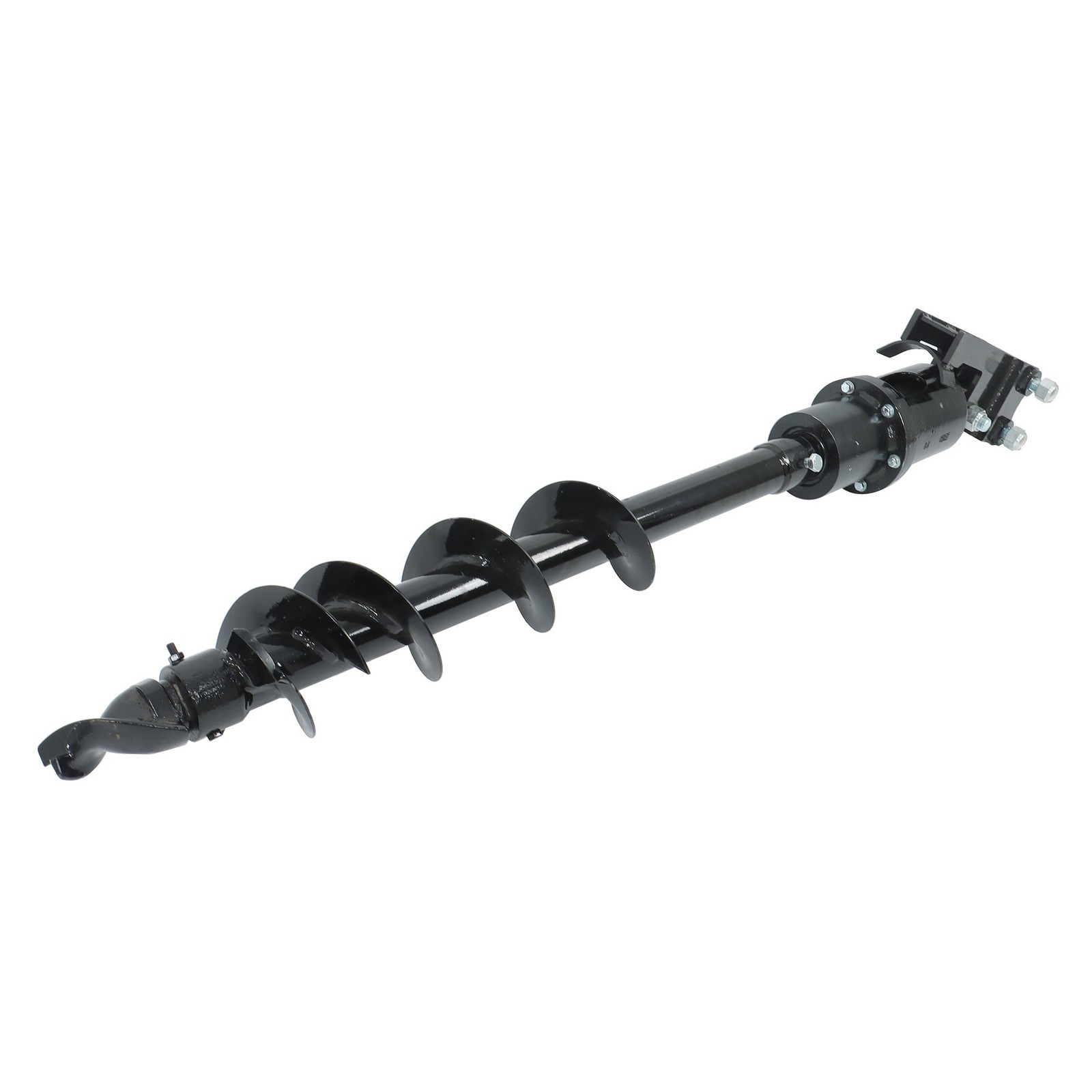 150mm 5.9inch Diameter Auger Drill Attachment with Hoses for Mini Excavator