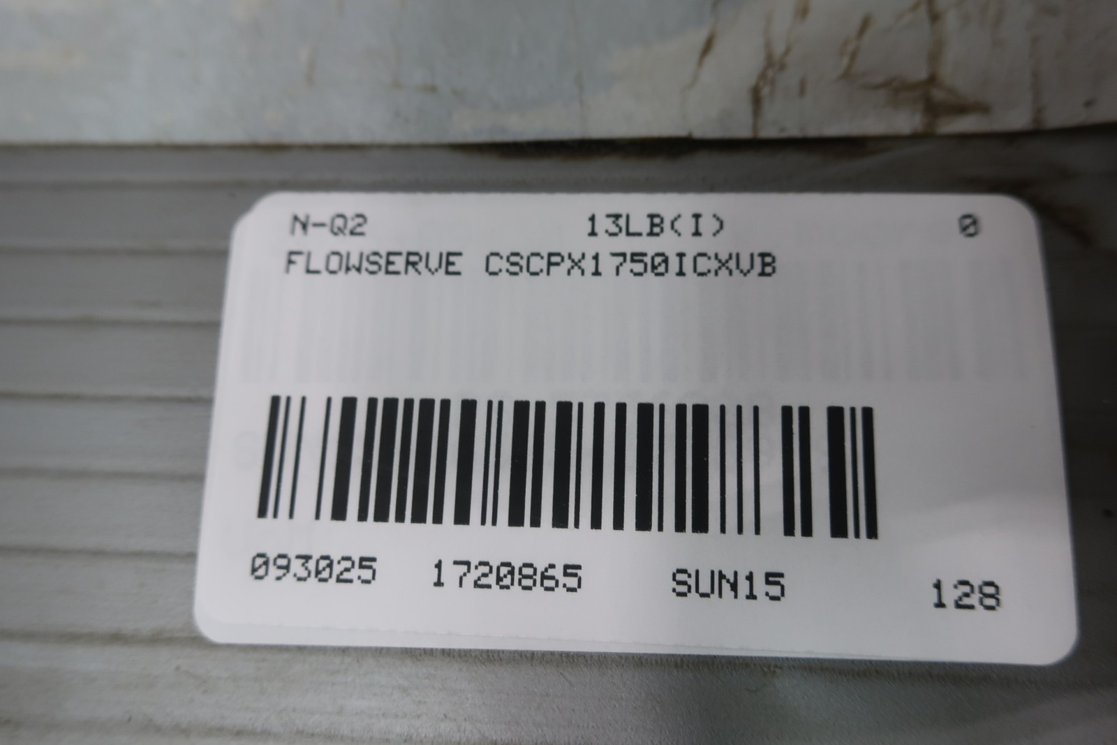 FLOWSERVE CSCPX1750ICXVB MECHANICAL CARTRIDGE SEAL 1.750IN ISC