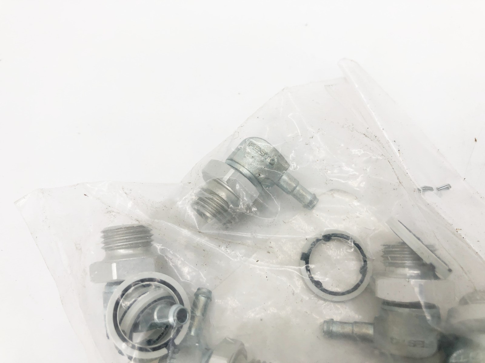 Bag of 10 New Festo LCN-1/4-PK-4 Barbed Elbow Fittings 2.9mm Nominal 12958