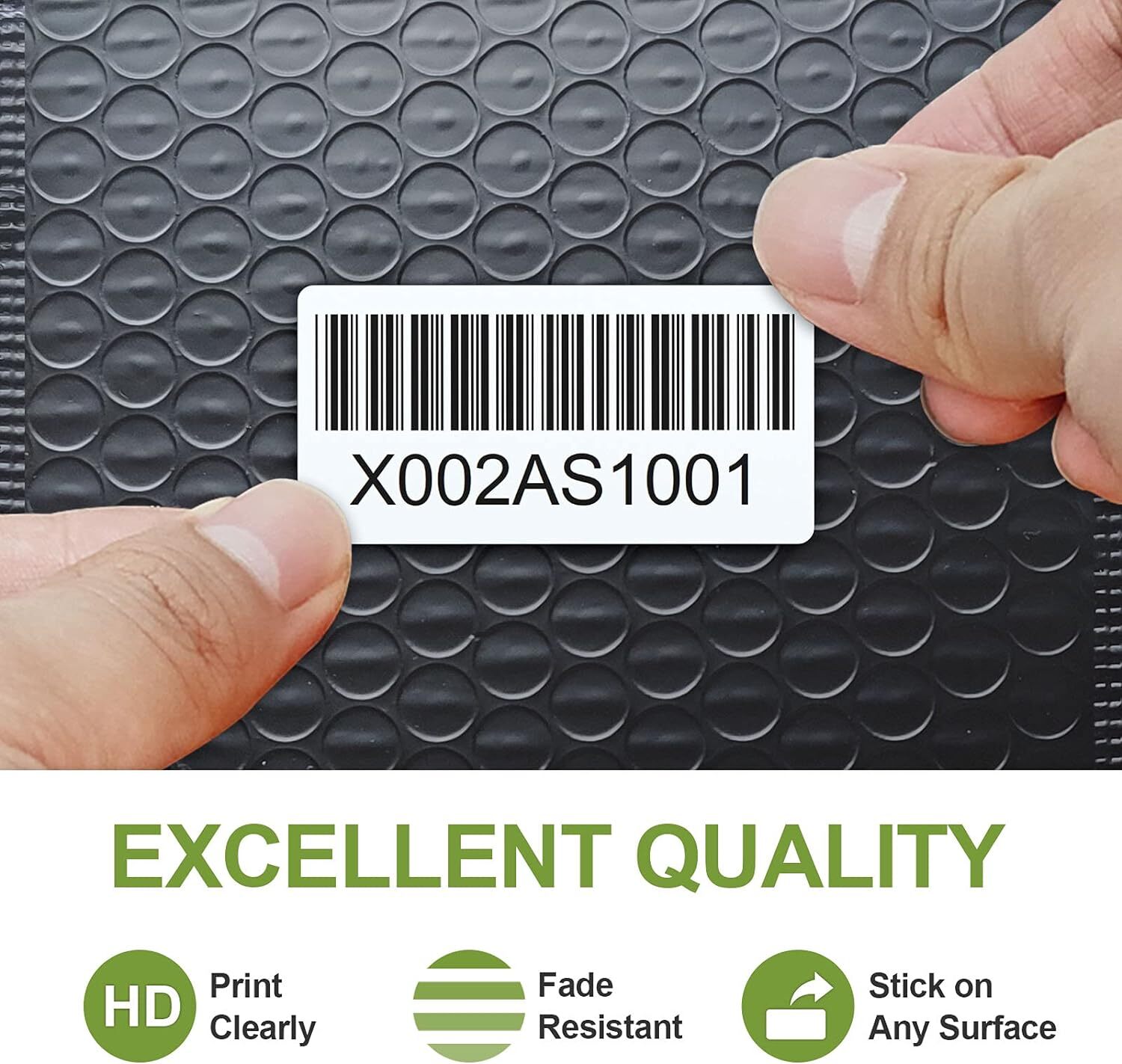 2″ x 1″ Direct Thermal Perforated Labels Adhesive Sticker fit for Rollo&Zebra