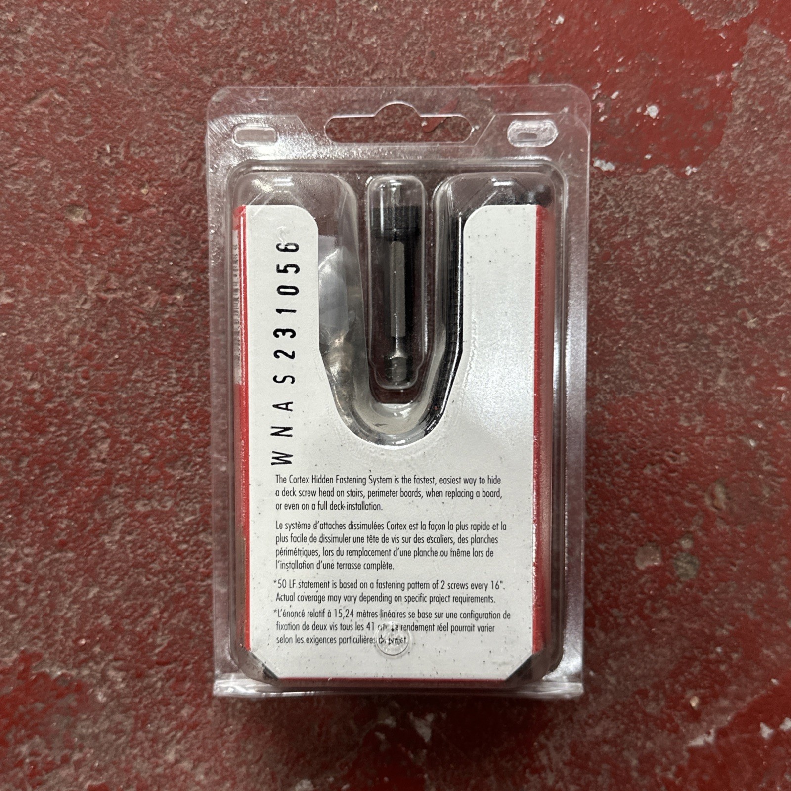 FastenMaster Cortex Hidden Fasteners 2-1/2″, Island Mist, FMCTX-TX75TSLM (75ct)