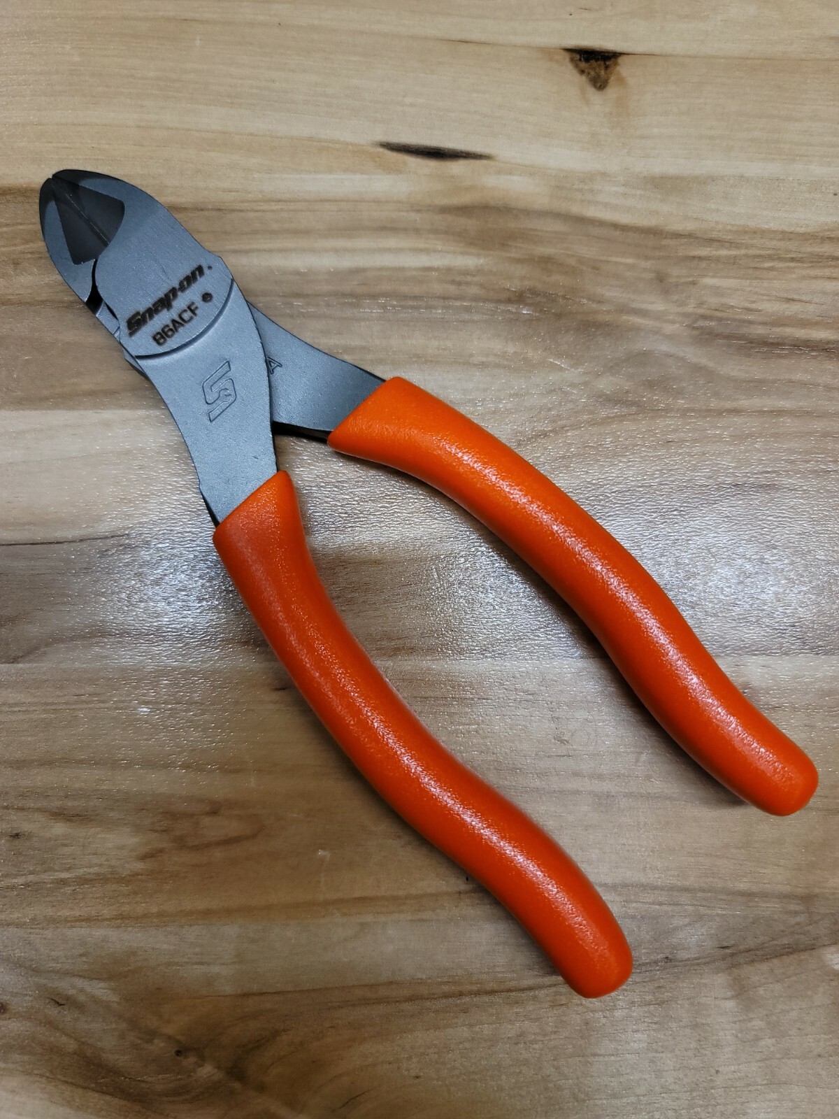 *NEW* Snap On Tools 86ACF 6″ ORANGE Diagonal Cutters FREE SHIPPING