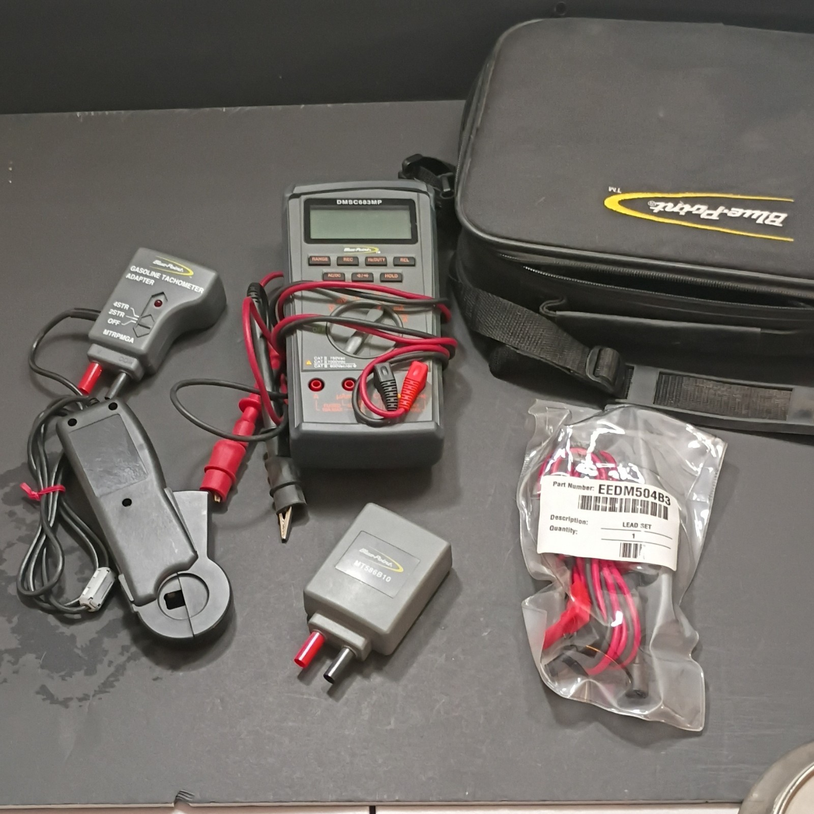 Blue-Point DMSC683MP 4000-Count CAT III DMM 1000V DC/750V AC Data Hold