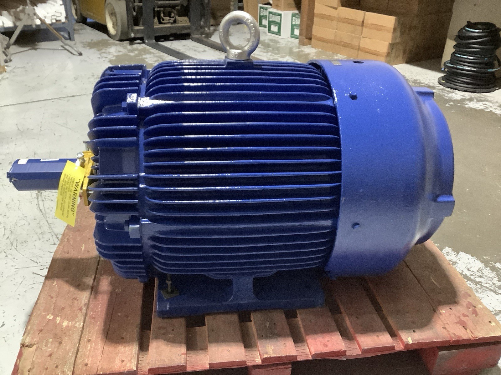 TECO AEHH8B-10 HB1006 AC Motor 100 Hp 460 V 1200 Rpm 3 Ph 60 Hz TEFC Max-E2/841