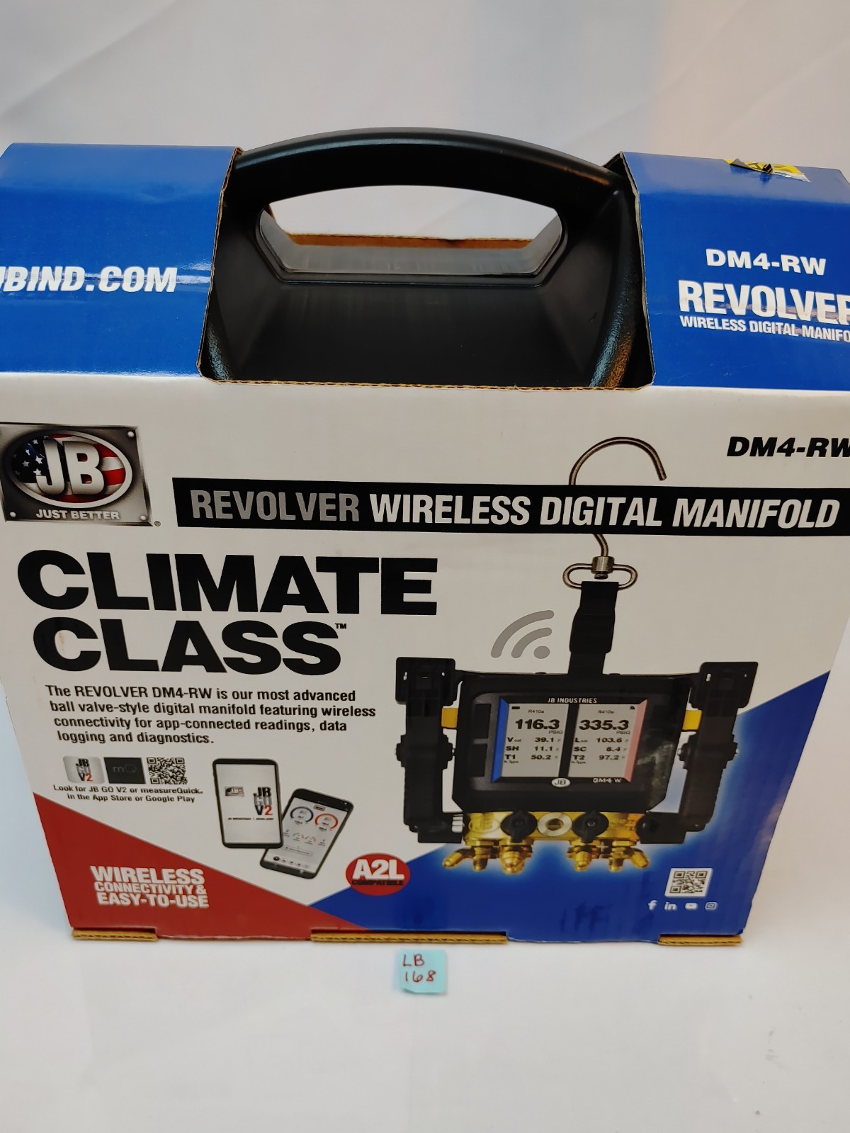 JB Revolver Dm4-Rw Valve Wireless Digital Manifold – SEALED