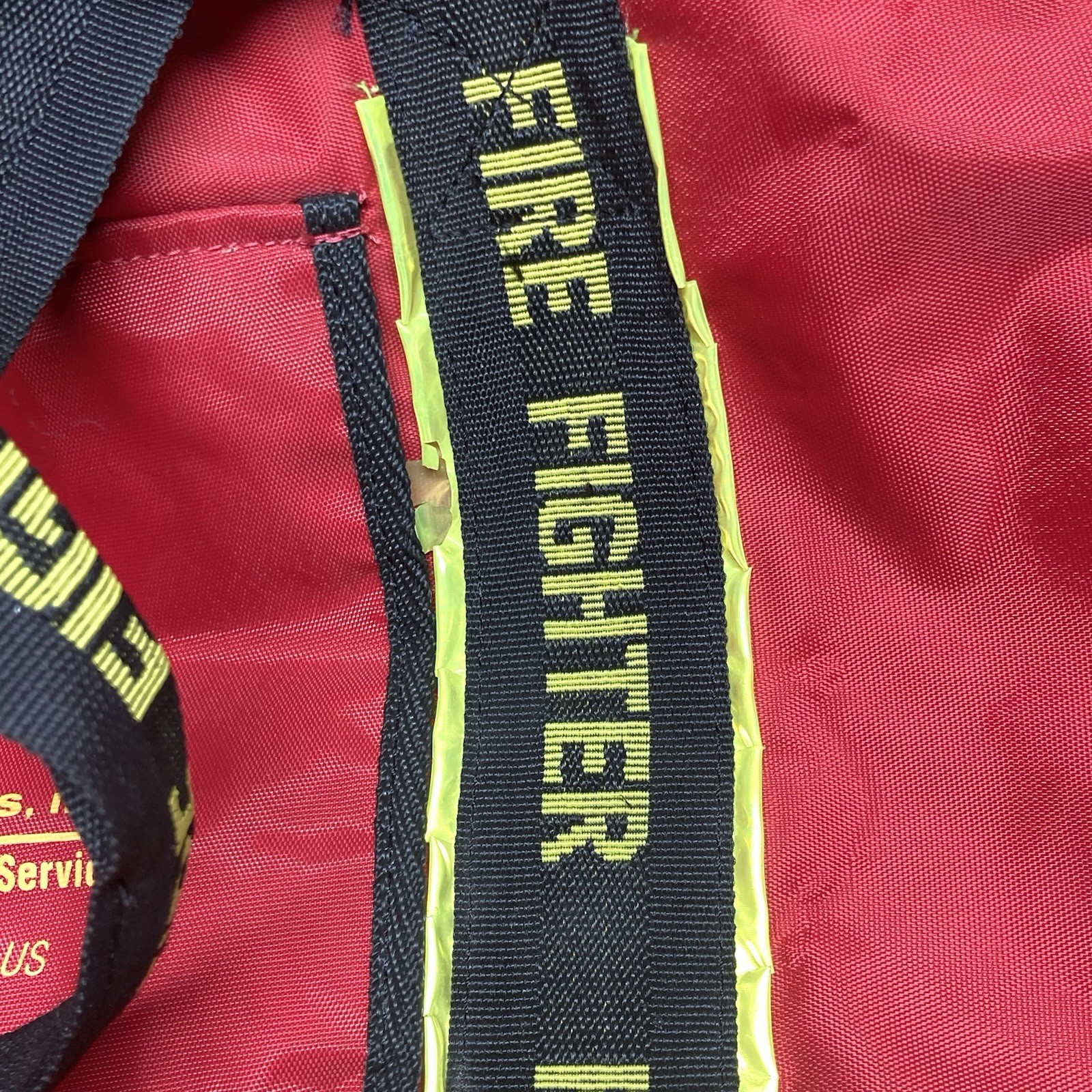 Firefighter Gear Bag Duffle Turnout Bag w/ Shoulder Strap