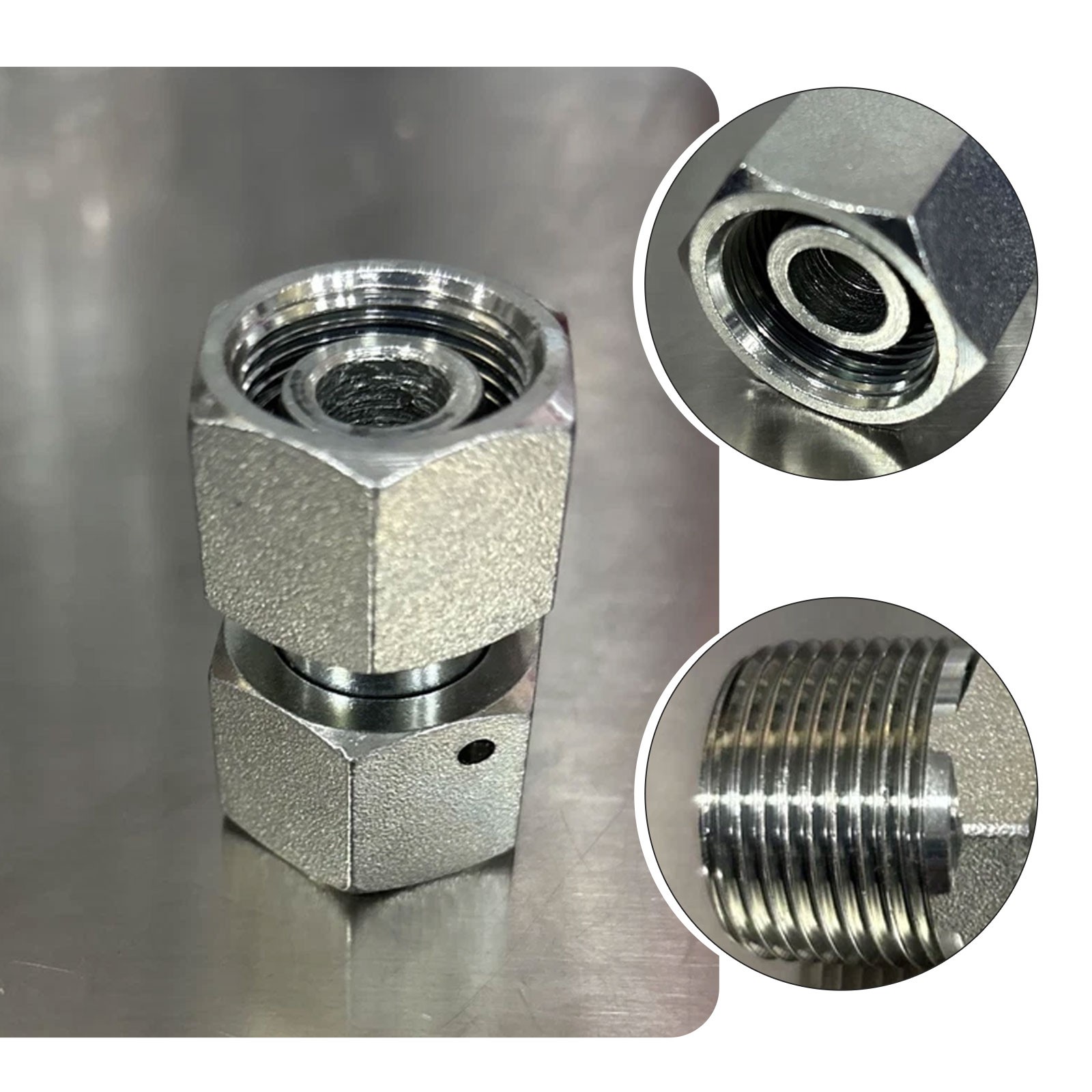 Mini Excavator M22 X 1.5 Hydraulic Filter Adapter1p8kZ