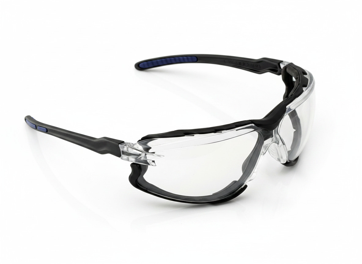 Falcon Safety Glasses with Removable Foam Lined Gasket and UV Protection