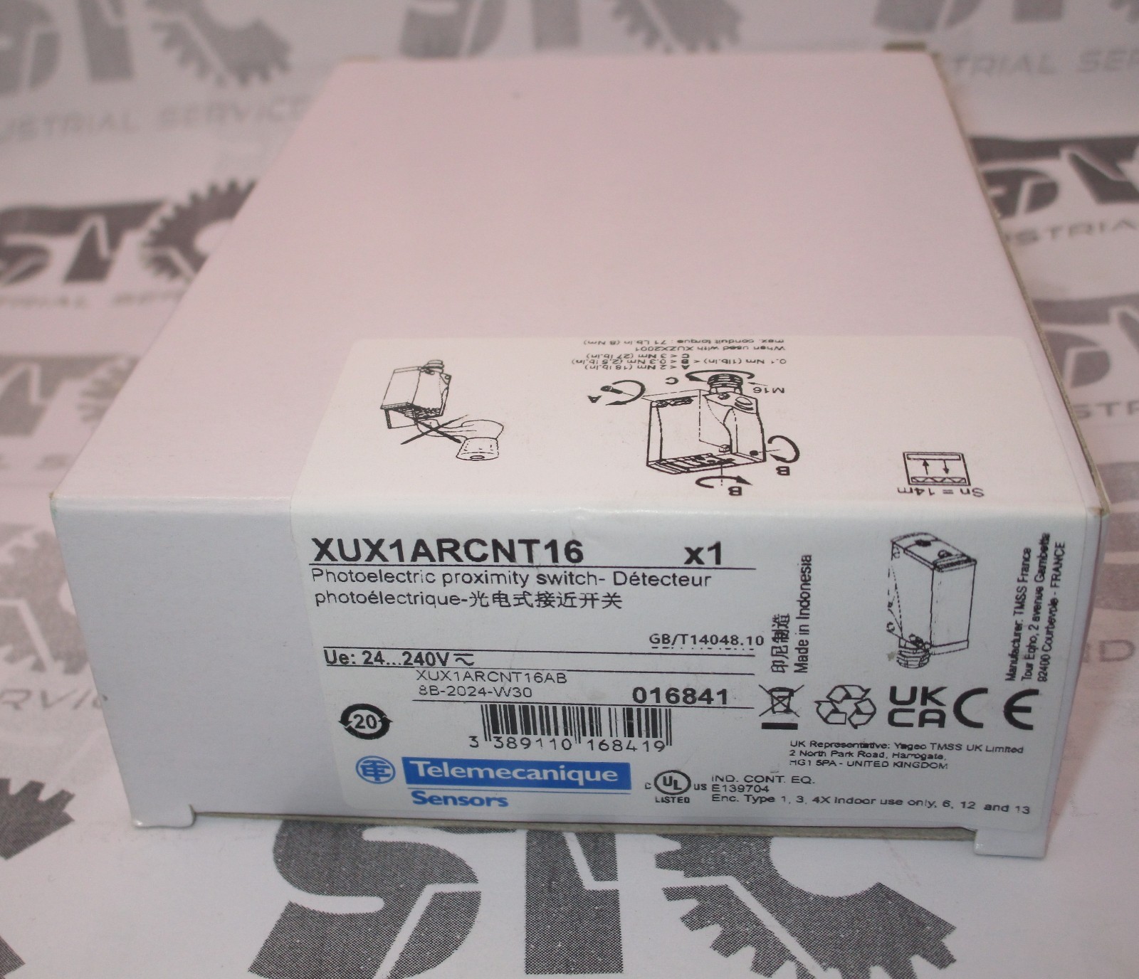 XUX1ARCNT16 TELEMECANIQUE Photoelectric sensors – Original item- FAST SHIPPING