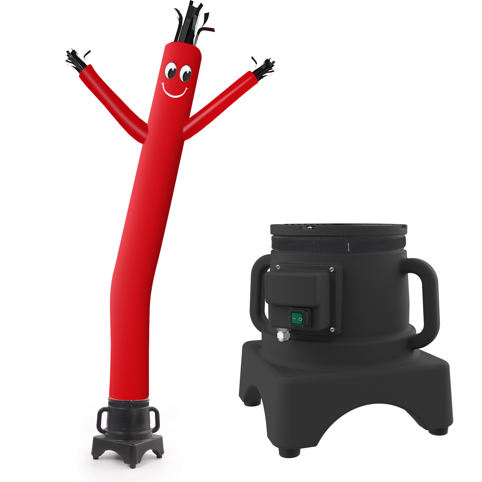MOUNTO 8FT Inflatable Puppet Dancer with 1/3hp Blower Complete Set