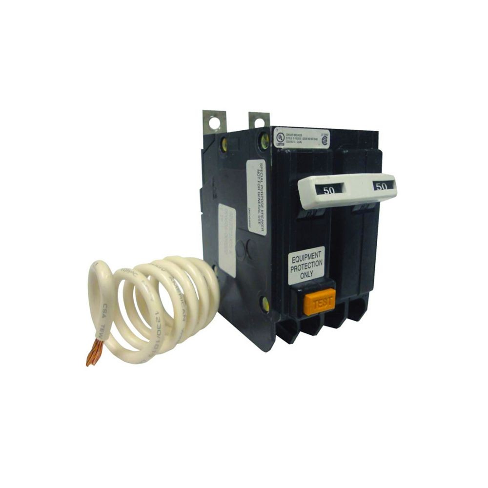 NIB – Eaton – QBGFEP2050 – Eaton Qb Gfci Circuit Breaker, 50A, Bolt-On Mounting