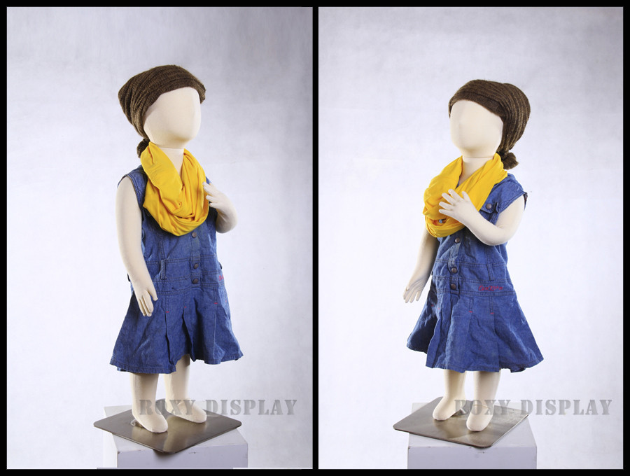 Child Flexible Bendable Full Body Form 1 years Manikin Dress Form #CH01T