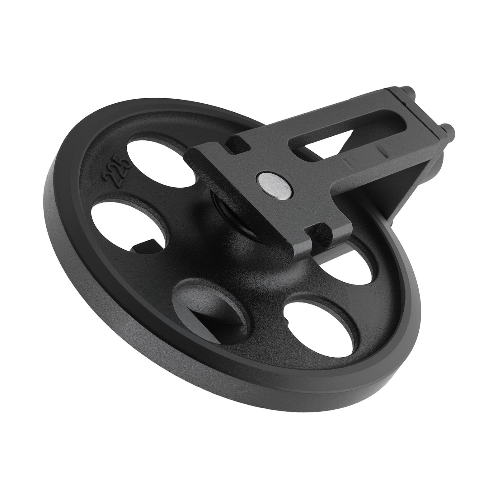 Idler Assembly for Mini Excavator ISDZJL-H12 2025 Front Black Steel