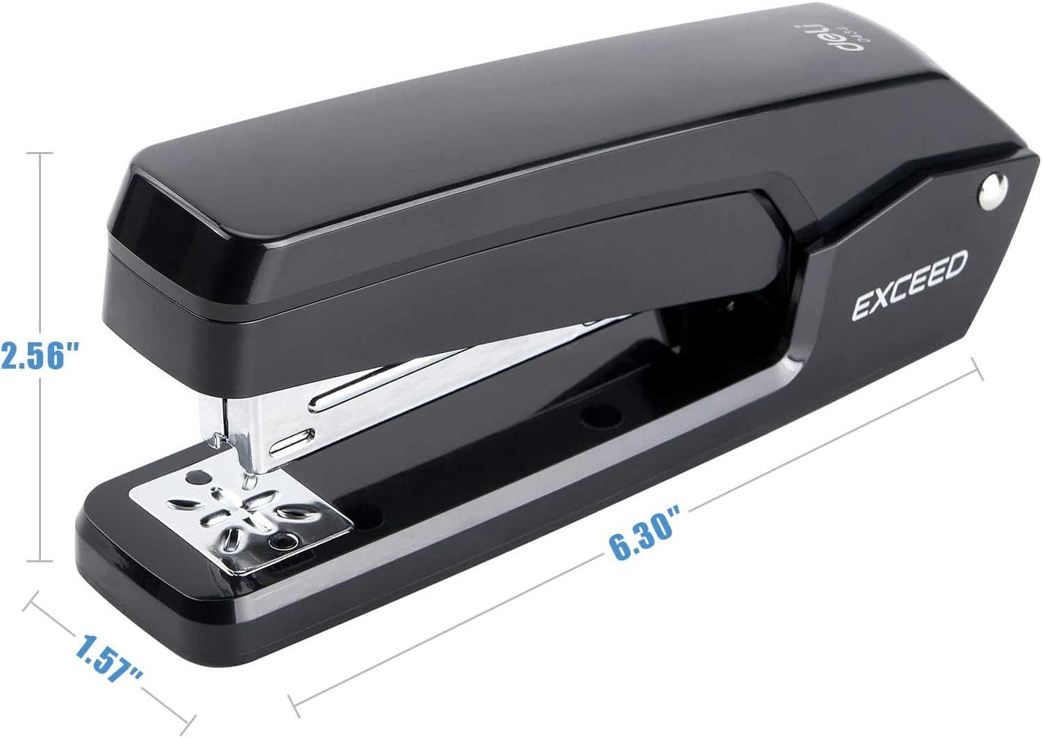 Deli/ Swing-Arm Swivel Stapler, 25 Sheets Capacity, 360 Degree Rotate