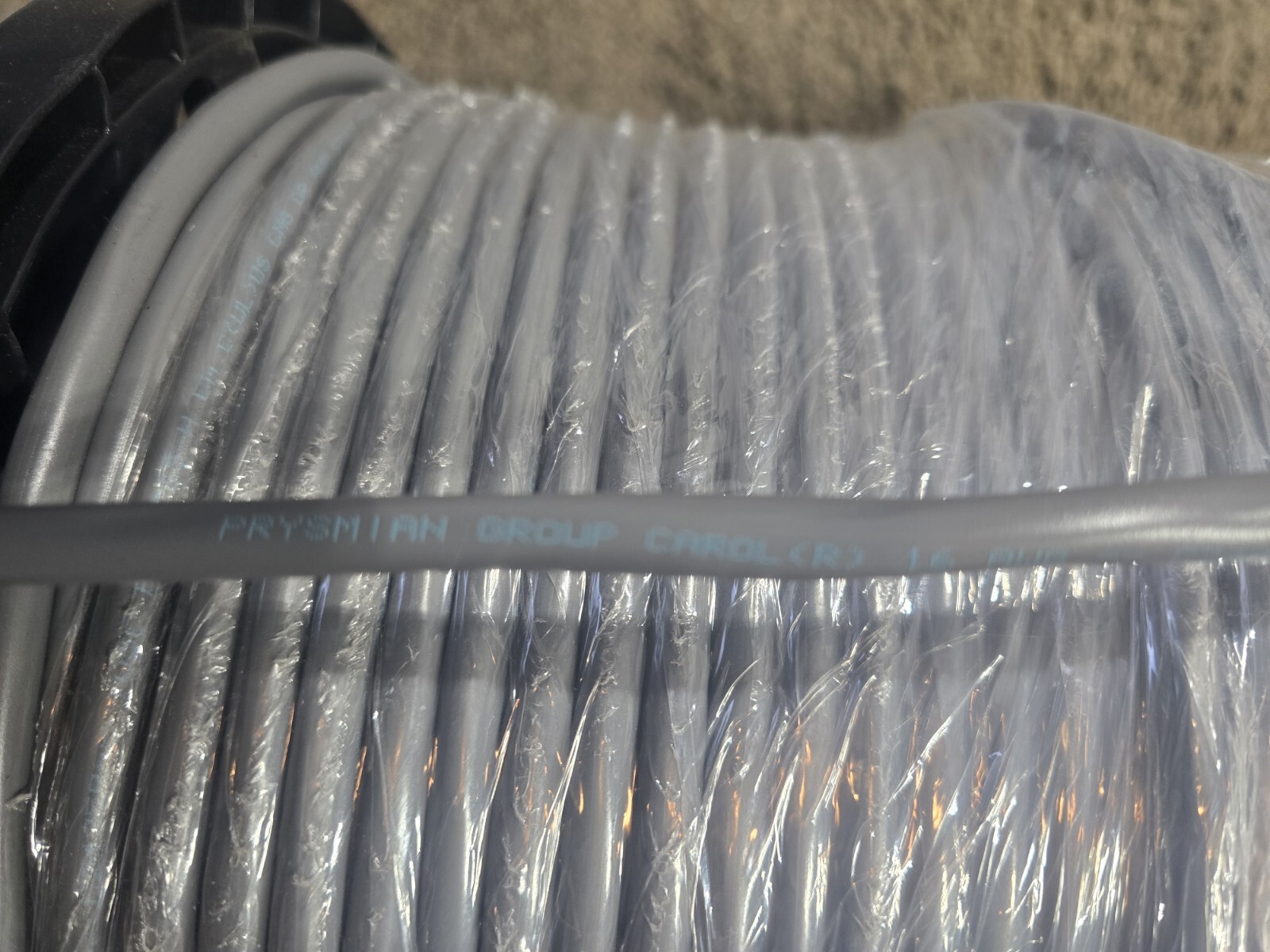50ft Carol 16Awg 4C General Purpose C2425A.41.10 Gray Unshielded