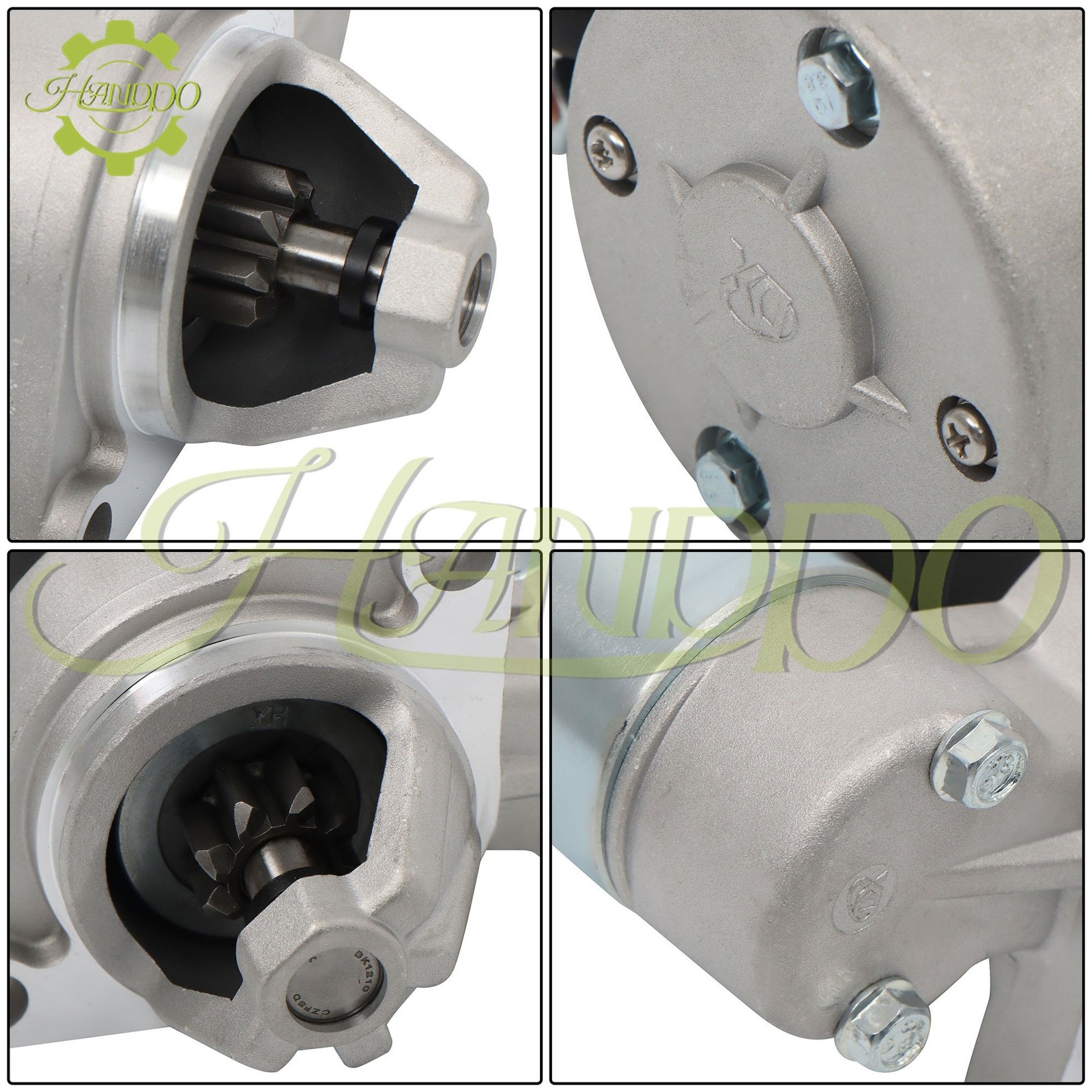 For 186FA 186F L100 Engine Diesel Electric Starter Motor Flywheel Rectifier