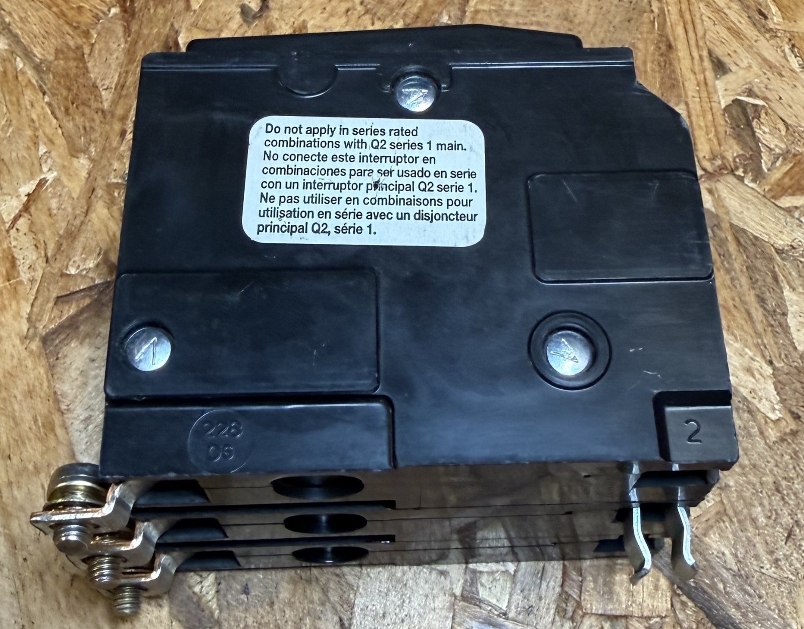 Square D QOB330 Miniature Circuit Breaker