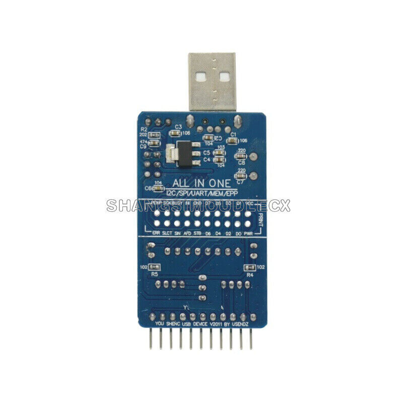ALL IN 1 Multifunctional USB to SPI/I2C/IIC/UART/TTL/ISP Serial Adapter-
