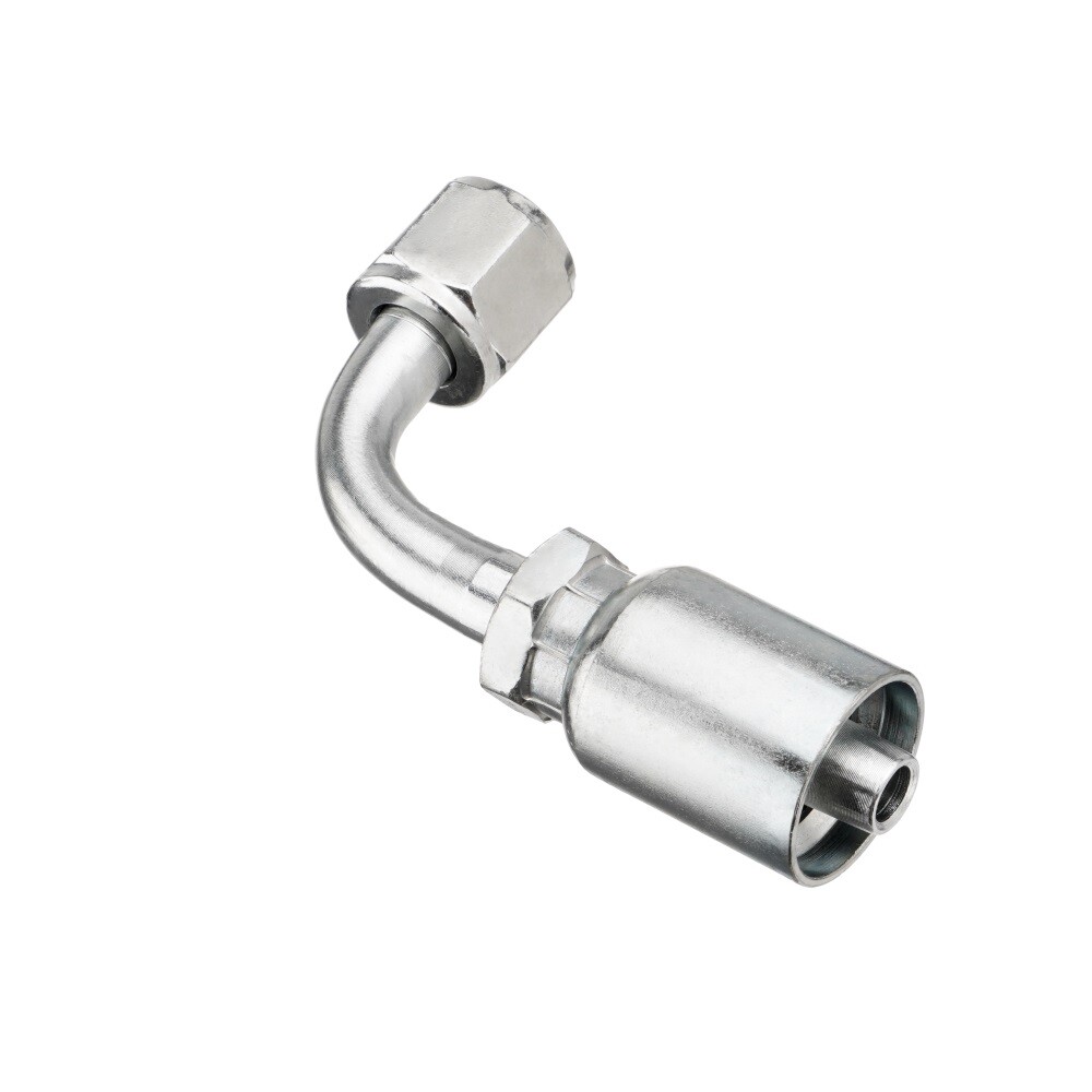NEW 10x 13943 6-6 PK STYLE HYDRAULIC HOSE FITTINGS 3/8″ Hose 3/8″ FJIC 90 Degree