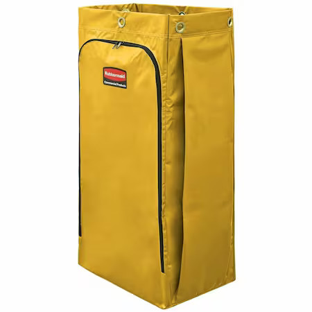 Rubbermaid Commercial 1966881 Replacement Bag, 10-1/2 In. W, Yllw, Vinyl