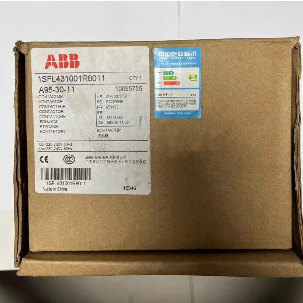 New In Box A95-30-11 Contactor 110V 50Hz / 110-120V 60Hz、220-230V